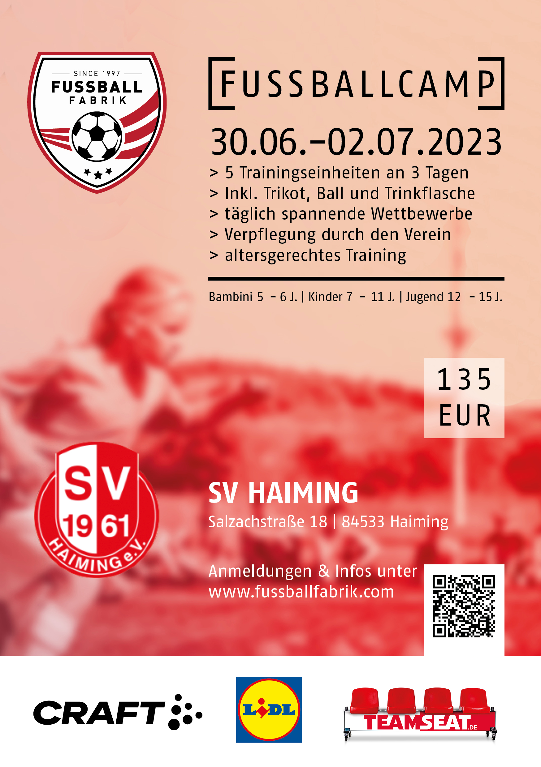 FF Flyer Camps A5 SV Haiming