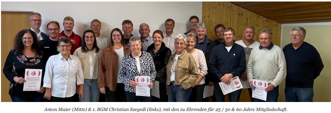 Ehrungen 2025